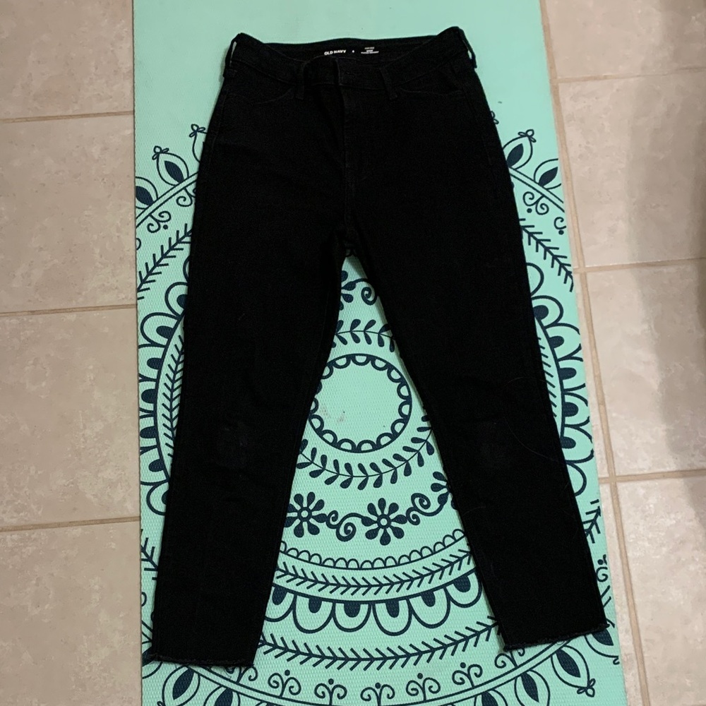 Old Navy Women's Black Super Wow Skinny Jeans